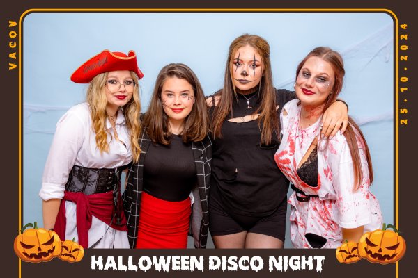 Fotobudka Halloween Disco Night Vacov 2024