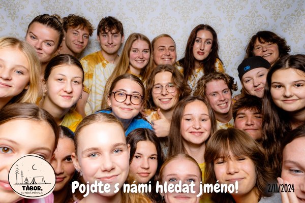 Pojďte s námi hledat jméno! 2O24 - Fotobudka