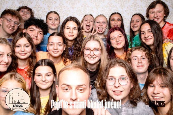 Pojďte s námi hledat jméno! 2O25 - Fotobudka #TCHJ